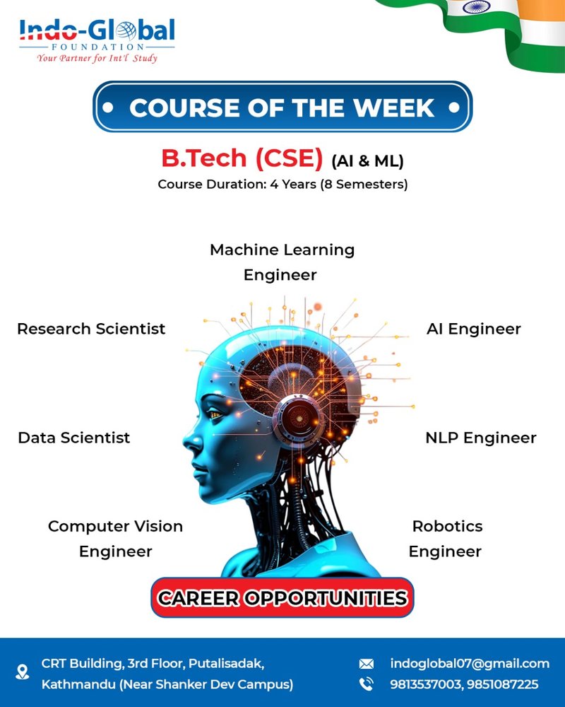 course of the week cse ai-ml