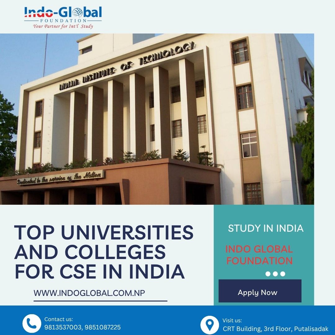 BTech CSE  Colleges in india 2026